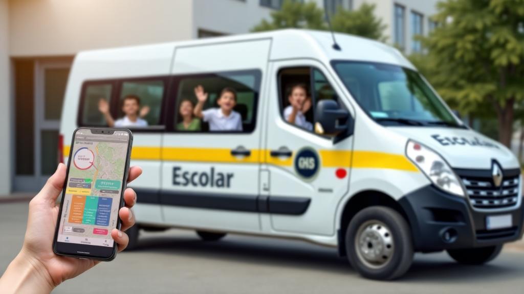 Van escolar da Van Confiável